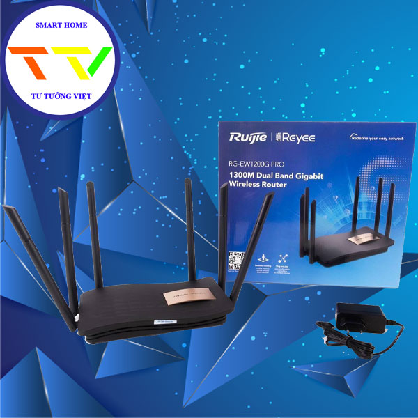 Thiết bị mạng wifi RUIJIE RG-EW1200G Pro (Router wifi cho gia đình)