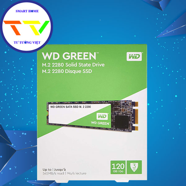 SSD WD GREEN 120GB M.2 - CHÍNH HÃNG QUẢNG NGÃI