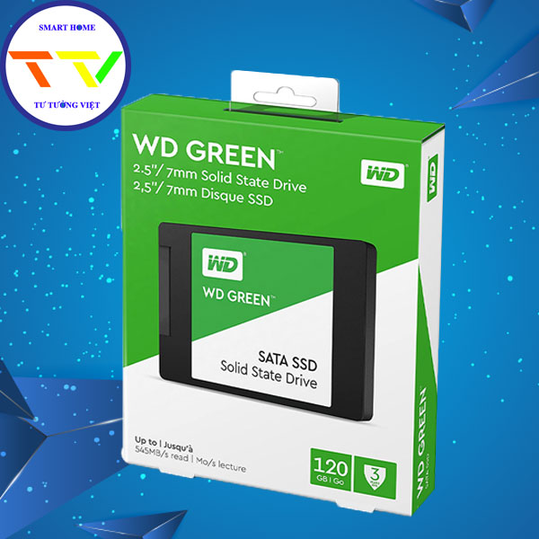 SSD WD Green 120GB - Chính Hãng Quảng Ngãi