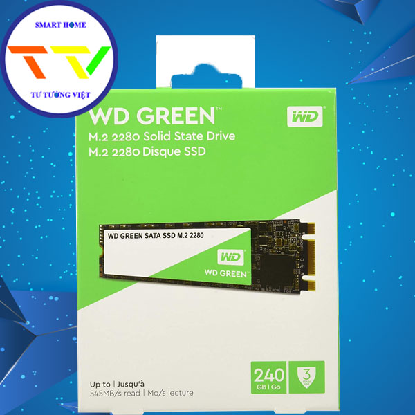 Ổ cứng SSD WD Green 240GB M2 Chính Hãng Quảng Ngãi