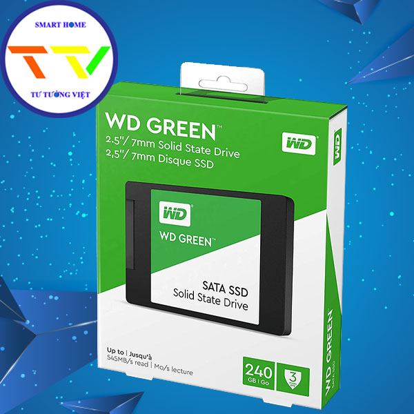 SSD WD GREEN 240GB SATA - CHÍNH HÃNG QUẢNG NGÃI