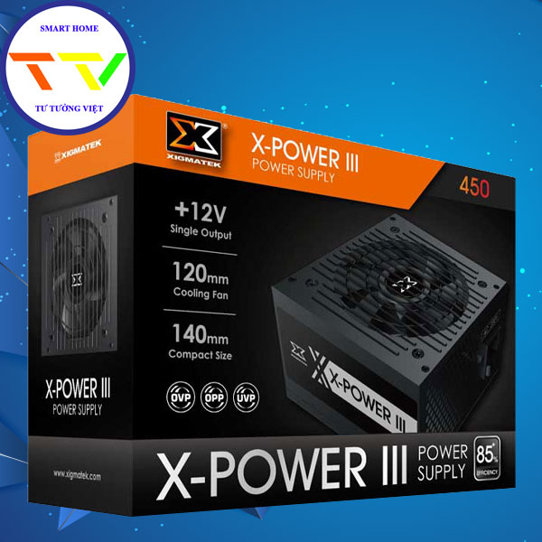 Nguồn Xigmatek 400W X-POWER III X-450 (EN45969) -